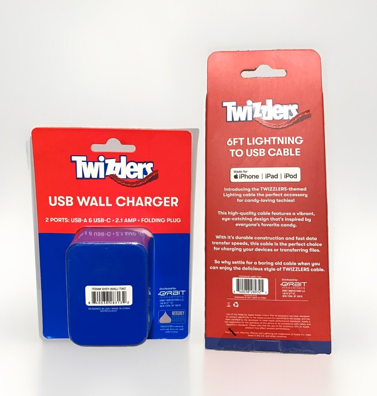 Twizzlers Candy Wall Charger & 6' USB Power Charging Cable for iPhone/iPad/iPod gallery