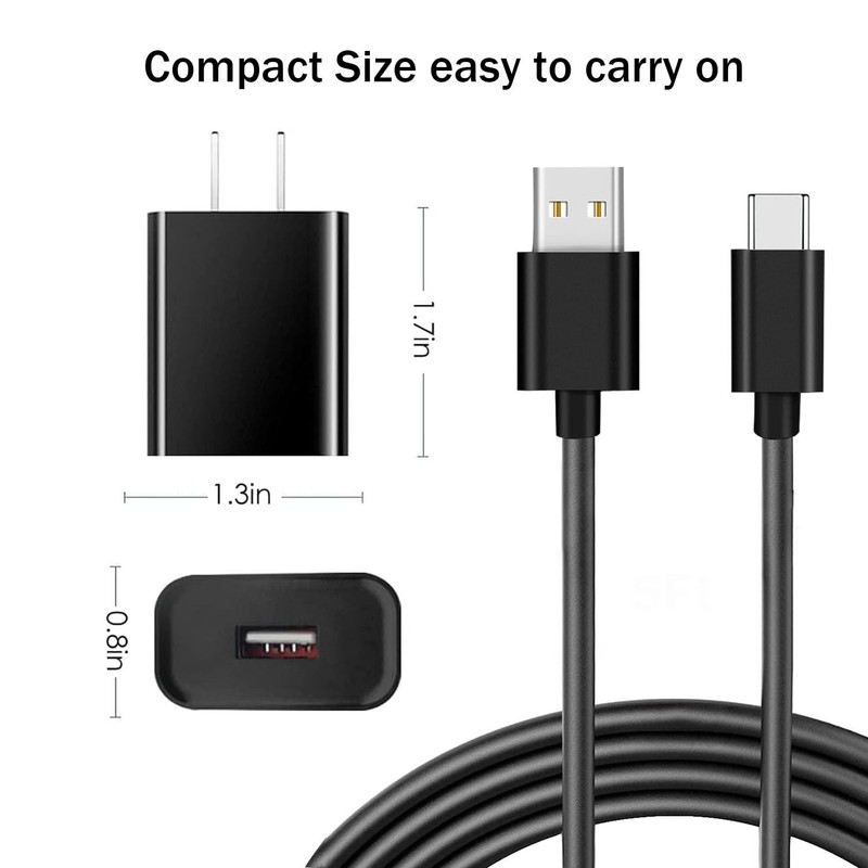 Heated Vest Charger Cord Compatible with ORORO Black gallery