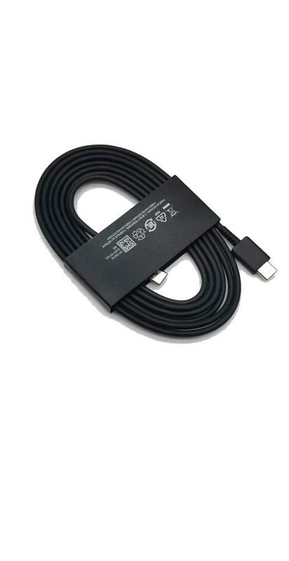 Genuine Motorola USB-C to USB-C Fast Charging Cable OEM Type C Data Sync Black gallery