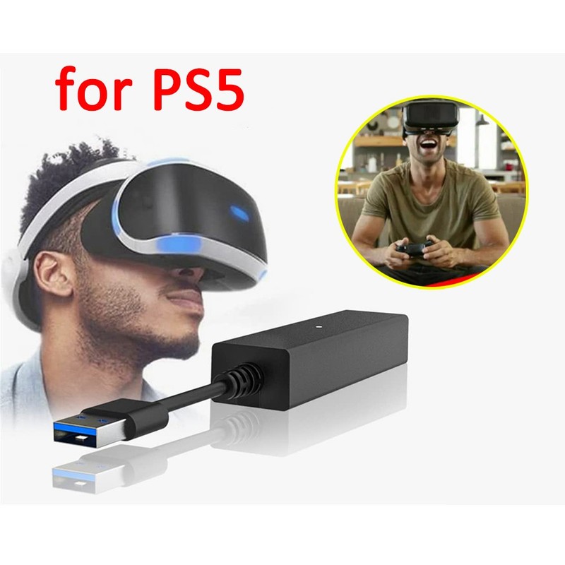 For Sony PlayStation 5 PSVR Camera US Stock Adapter PS5 PS4 VR connector USB3.0