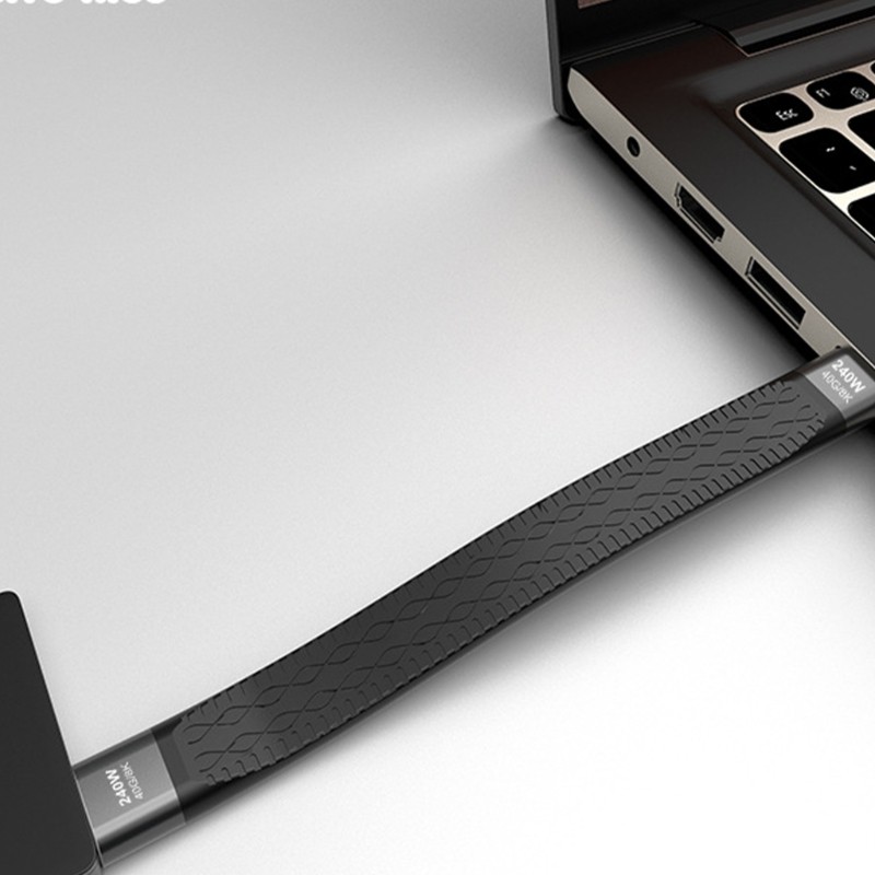 Full Function Type C Cable PD240W Data Transfer USB Video 8K 60Hz Universal Use