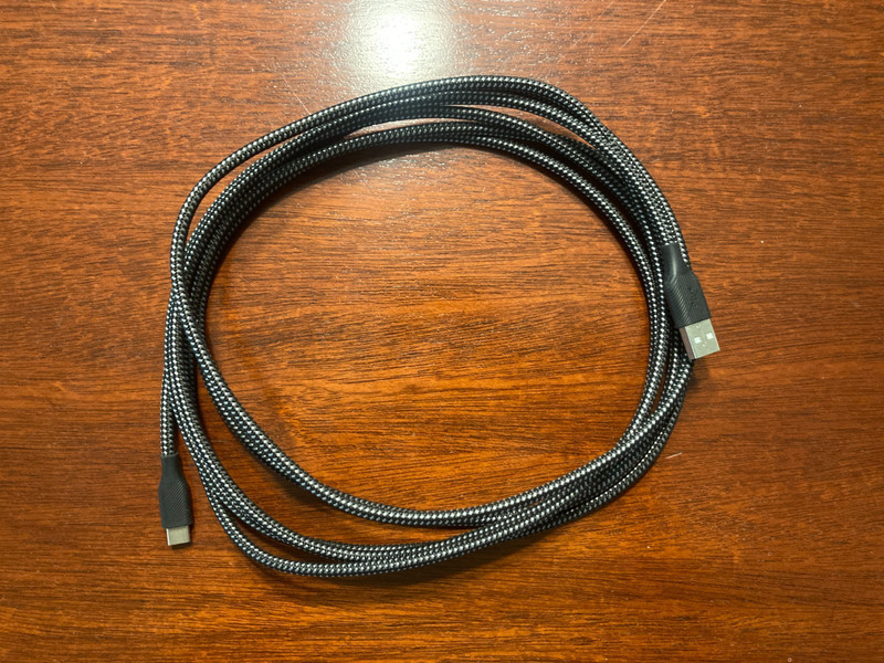 Braided Standard USB A to USB C Cable 9+ Feet