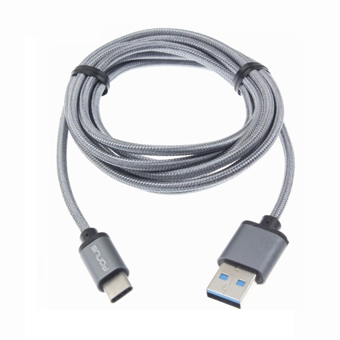 Type-C 10ft USB Cable Charger Cord Power Wire Long Braided Fast for USB-C Phones