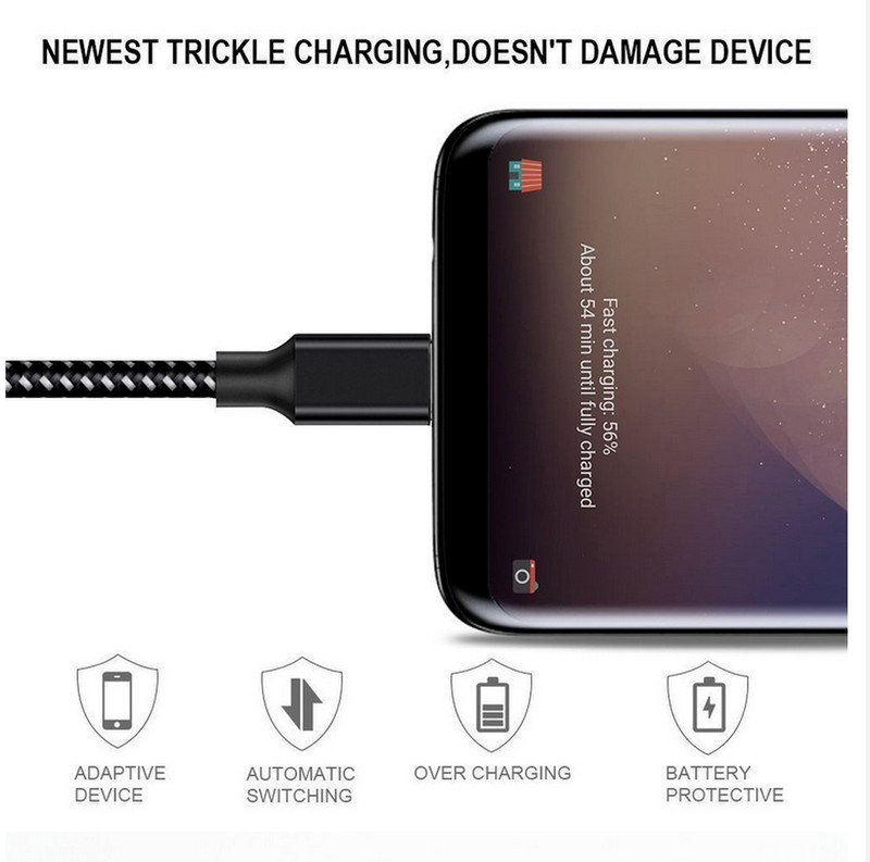 Lot USB C Type C Fast Charger Cable Adapter Cord 10FT For Android Samsung S8 S9 gallery