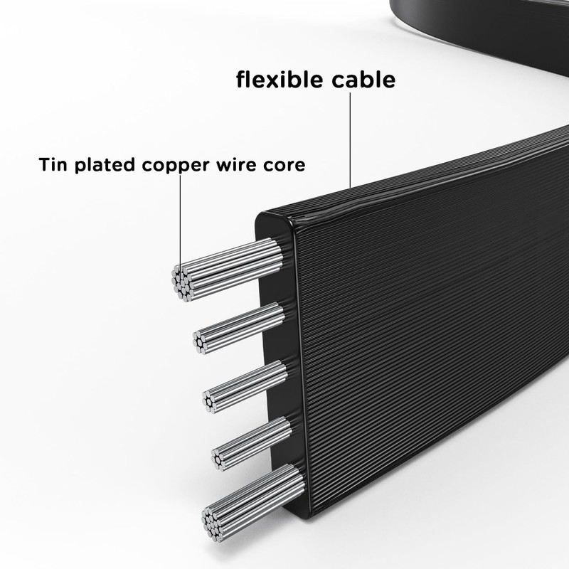2Pack USB 2.0 Extension Cable, 90 Degree Right Angle USB Male to Female Adapt... gallery