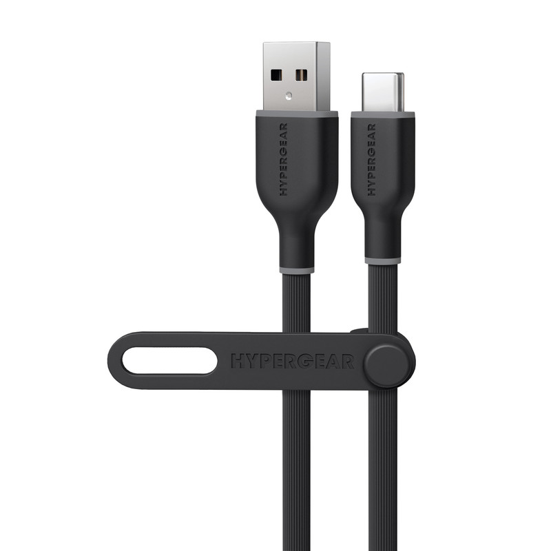HyperGear Flexi PRO USB to USB-C Cable 10ft, Fast Charge for Multiple Devices