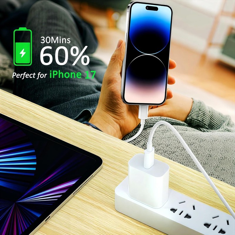 2/4 Pcs Type USB-C to USB-C Cable Fast Charging PD Cord for iPhone 16 15 Samsung gallery