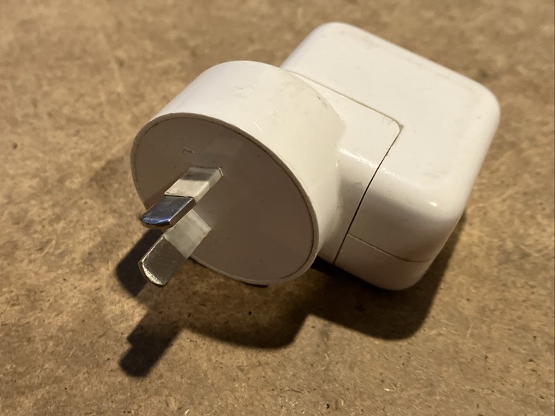 2x Apple 10W/12W USB Wall Charger Power ADAPTER + 2x Australia AU + 3x US gallery