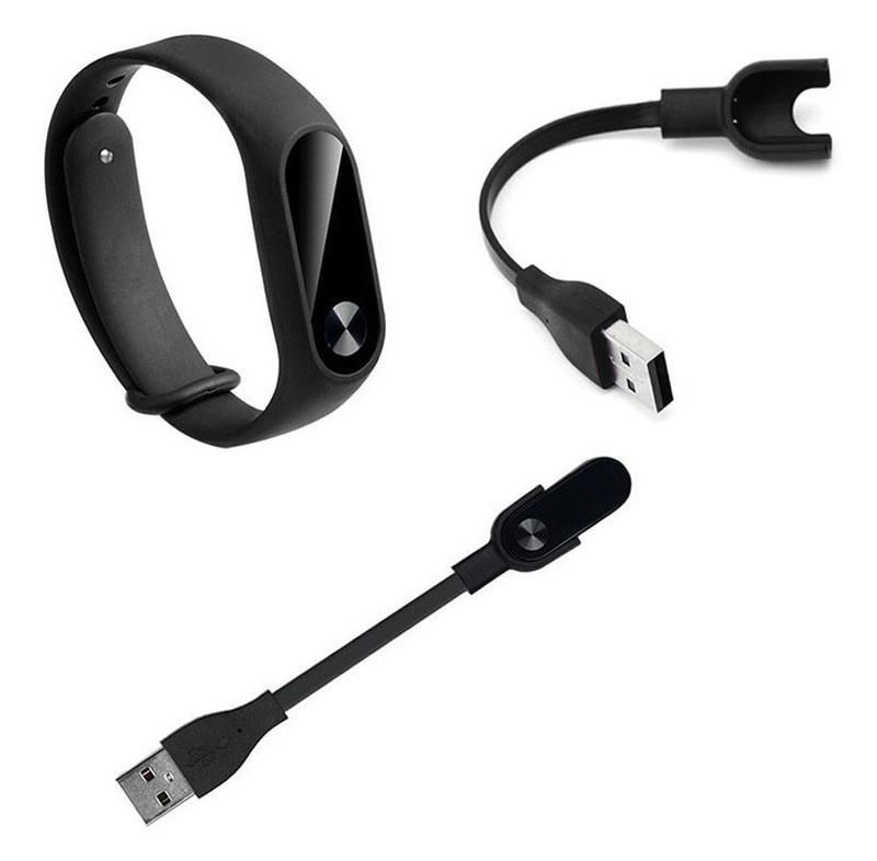 15cm Black USB A Charging Cable For XIAOMI Mi Band 2 (Connected Watch) gallery