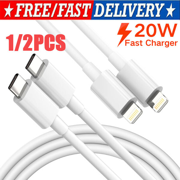 Fast Charger USB C Type-C Cord Charging Cable For iPhone 14 13 12 11 Pro Max XR