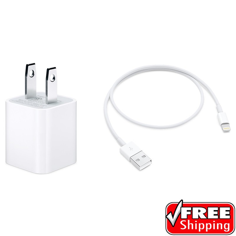Apple Original Wall Charger iPod iPhone USB Power Brick and Cable 5W MD810LL/A gallery