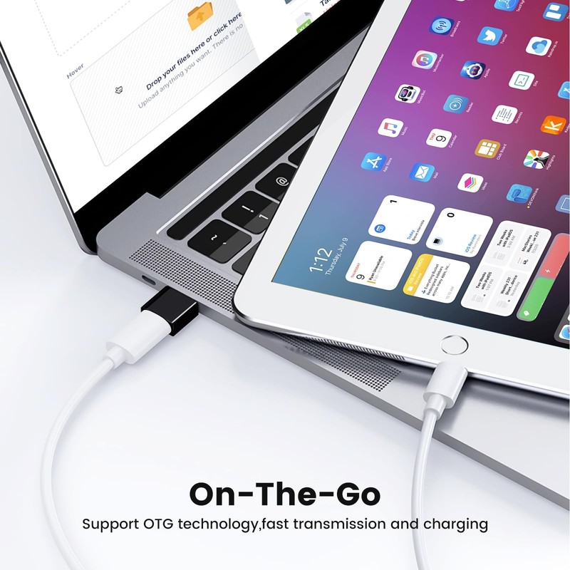 USB C To USB Adapter 3.0 Male To Type C Female Converter OTG For MacBook PC gallery