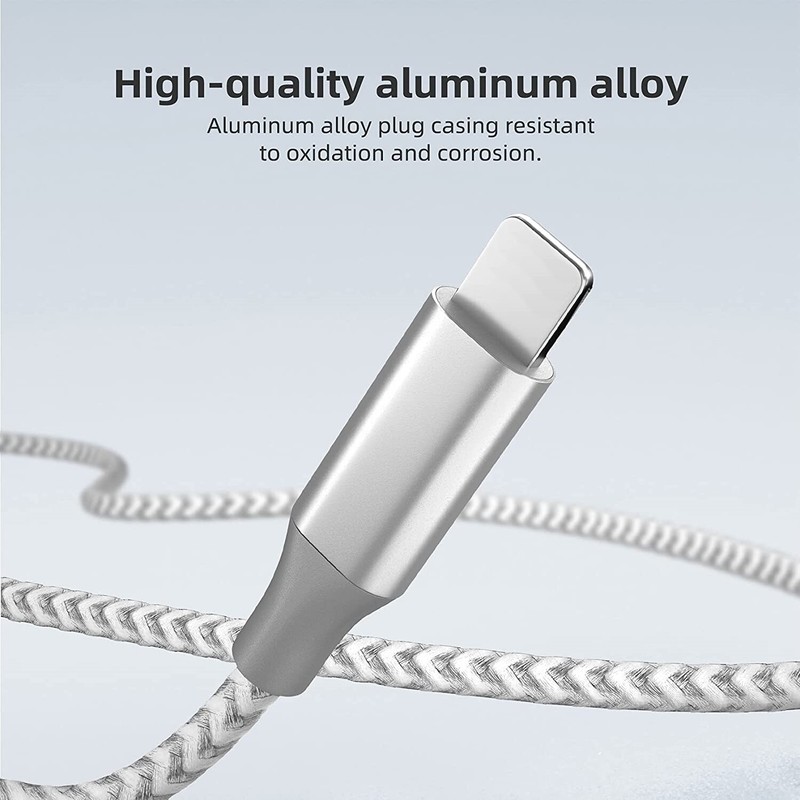 6FT Braided USB Cable For iPhone 14/13/12/11/XS/XR/8/7/6S/5 Fast Charge Cord Lot gallery