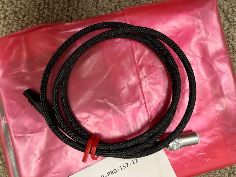 5Pin – Mini XLR Phono tonearm cable