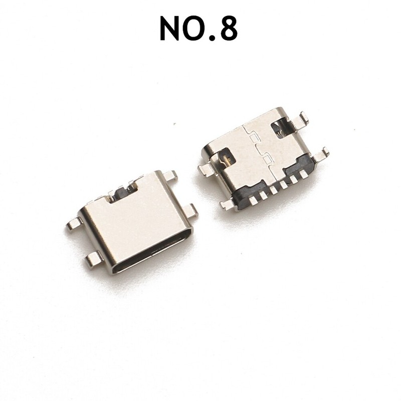 100Pcs/Lot 10Models Type-C USB Charging Dock Connectors Mix 6Pin and 16Pin8997 gallery