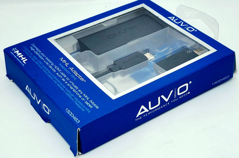 Auvio 1500463 Universal MHL Adapter Micro USB to HDMI Smartphone Tablet gallery