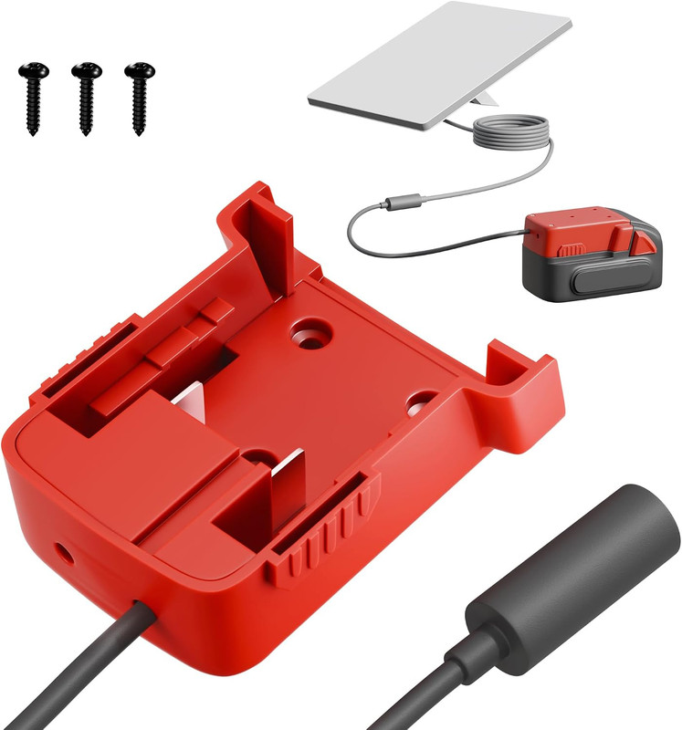 Starlink Mini Battery Adapter Compatible with Mil.Waukee 18V Starlink Mini Batte