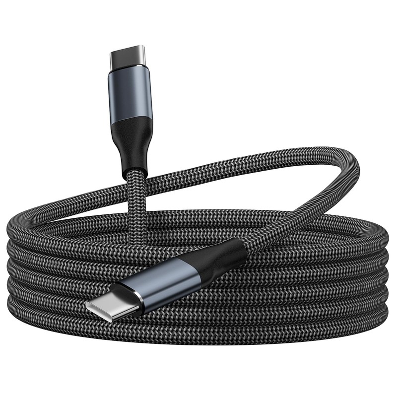 USB C to C Cable 60W​​, ​​4.9ft+6.6ft Dual Pack Type C Fast Grey gallery