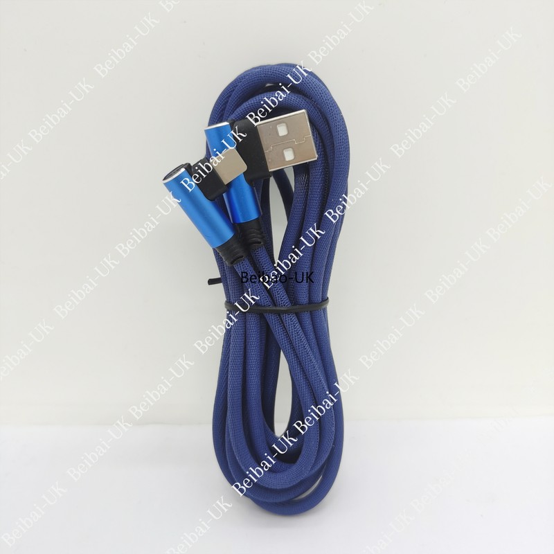 1/3Pack Elbow USB Fast Charger Data Cable 3/6/10Ft For iPhone 14 13 12 11 8 6 XR