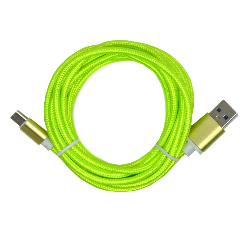 LOT of 50 - Type C Cable usb data sync cable cord 1",3", 6",10" for Cellphones gallery