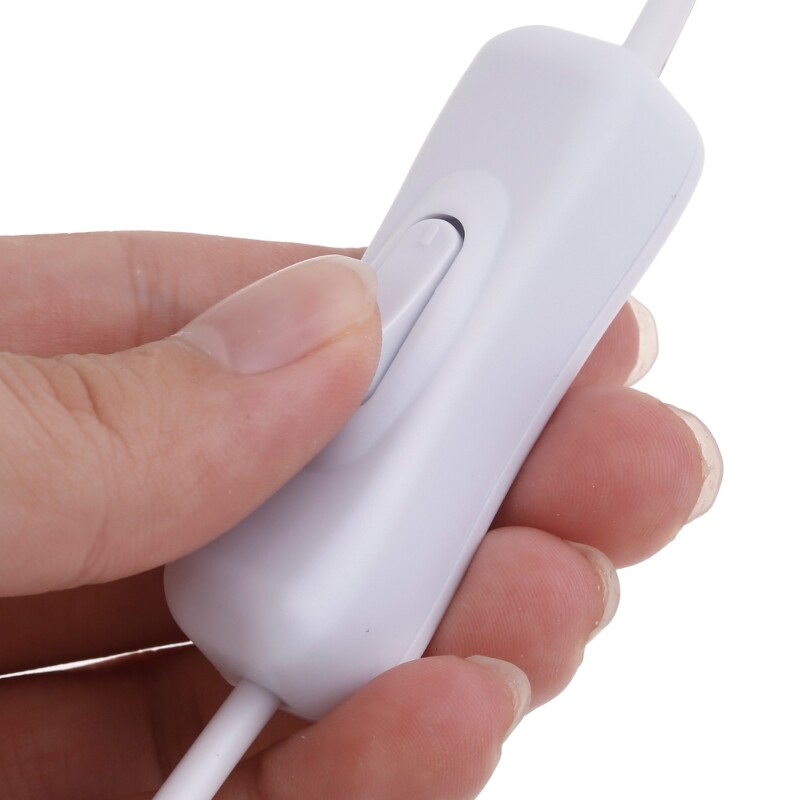 High-Speed White Type-C USB Cable with On/Off Switch for Phones and Tablets gallery