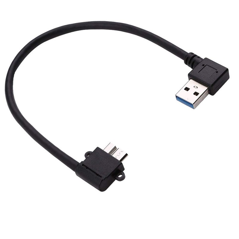 USB 3.0 Micro B Right Angle Cable for BlackBerry Passport, Seagate & Toshiba …