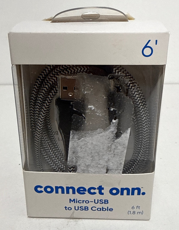 Connect Onn Micro-USB To USB Cable 6’ft gallery