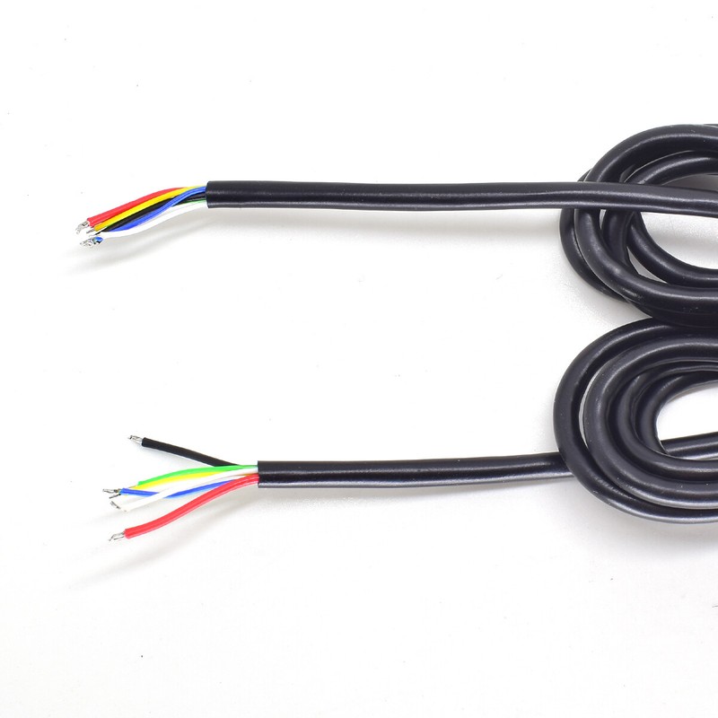 1pc 4ft USB C Type-C Male Plug Cable 5A 20AWG 6core Power Data Pigtail Cable gallery
