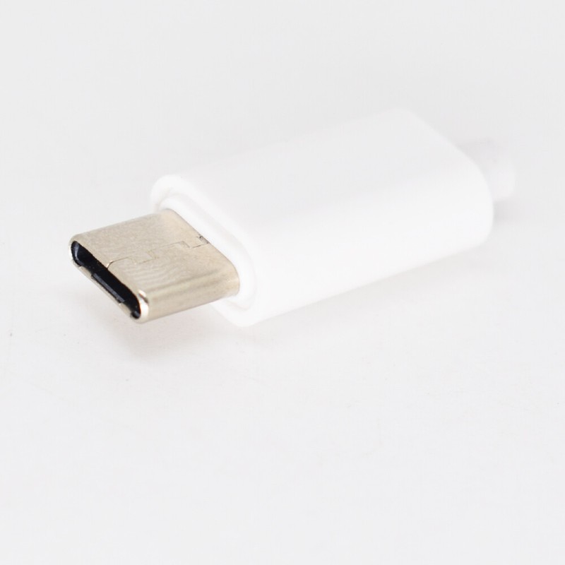 1set White USB 3.1 Type C USB C Male Plug DIY Connector Solder Housing Cover gallery