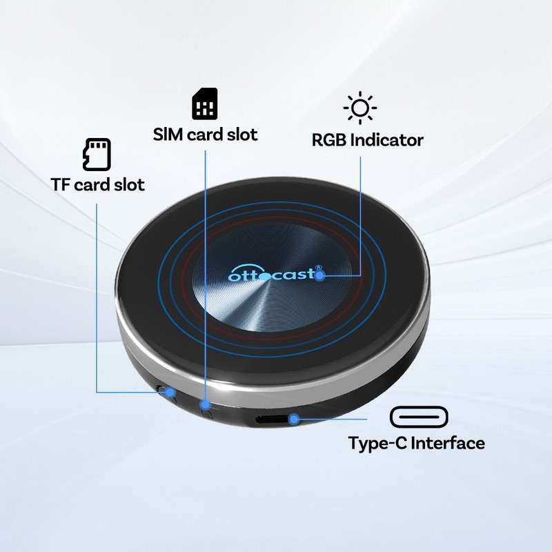 Ottocast I3 Android Multimedia Player AIBOX for BMW Carplay Streaming Box YT+TK gallery