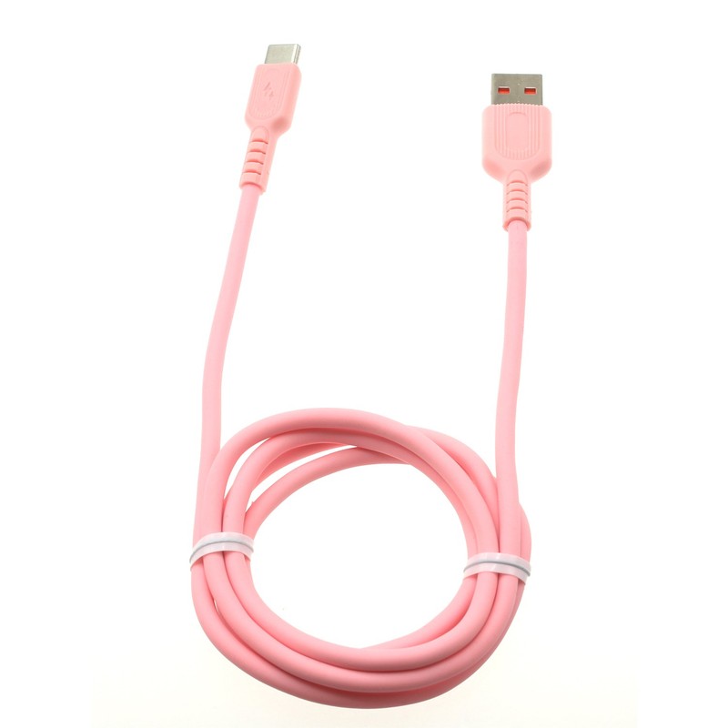 For Galaxy XCover7/XCover6 Pro – 3ft USB-C Cable Pink Charger Cord Power Wire
