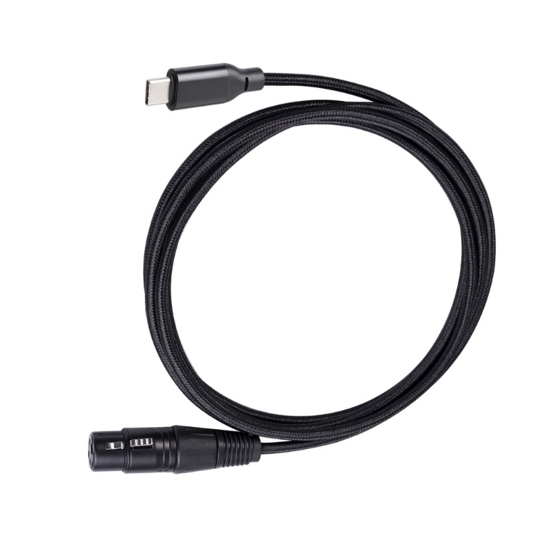 Type C Cable Clear Sounds USB C to XLRFemale Cable Clear Sounds Wire 200cm/300cm gallery
