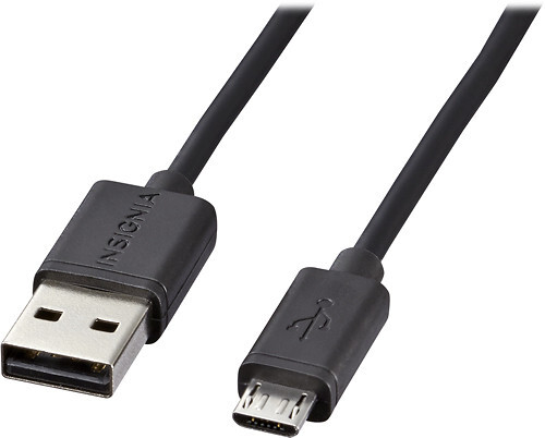 Insignia NS-MCDT2 Black 4' Micro USB Charge & Sync Cable for Phones Tablets PC gallery