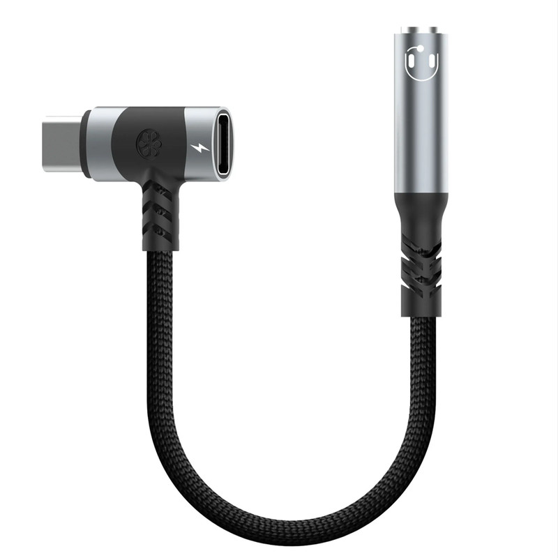 universal serial bus C to 3.5mm & Charger Adapter 2-in-1 PD 100W Fast Chargin... gallery
