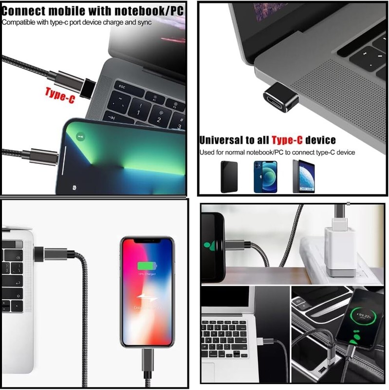 1~500PCS USB C3.1 Type C Female to USB3.0 Type A Male Port Converter Adapter LOT gallery