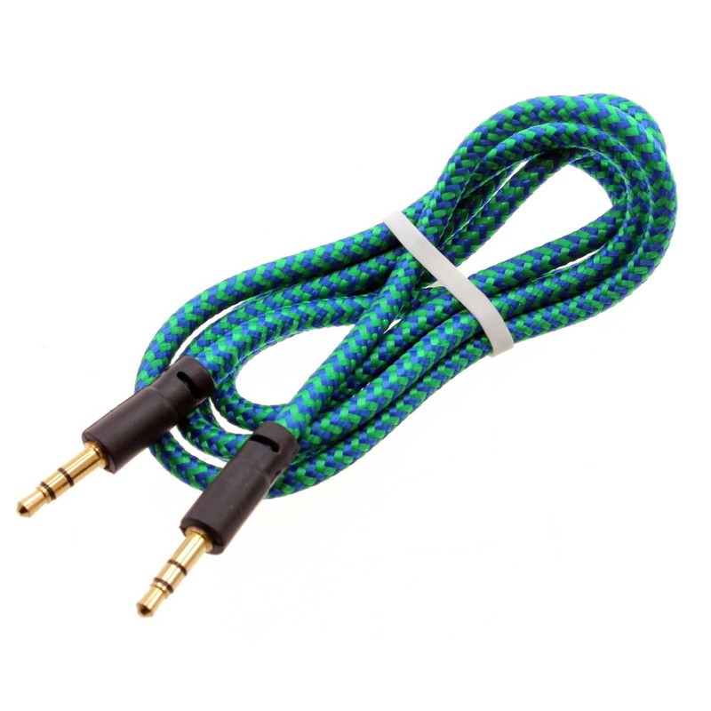 Aux Cable 3.5mm Adapter Car Stereo Aux-in Audio Cord Speaker for Smart Phones