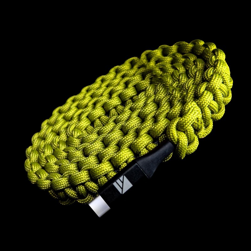 USB C to USB C Paracord Cable - Fast Charging Cable - Durable Nylon Fiber Cov... gallery