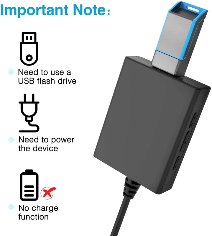 ANDTOBO USB To Aux Audio Adapter, 3.5mm Male To USB Female For Playing Music NEW gallery