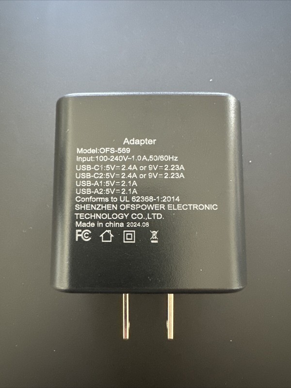 Black Charging Adapter Block gallery