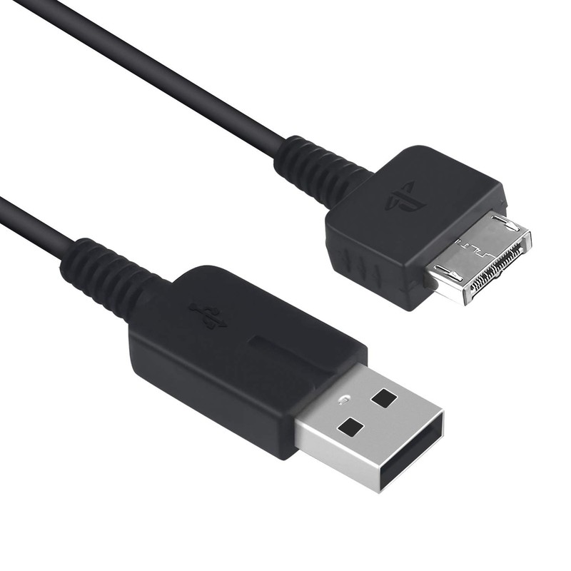 Funturbo Upgraded PS Vita Charger Cable, PlayStation 3.3 ft (1.0 m), Black gallery