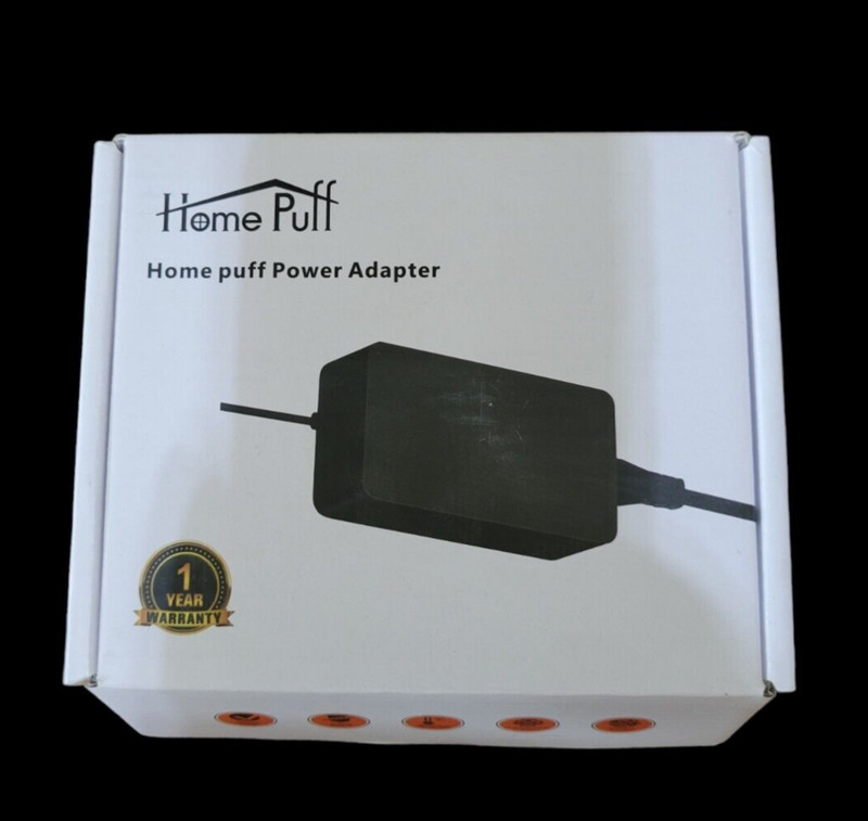 Home Puff USB C Power Adapter Charger 45W Black New