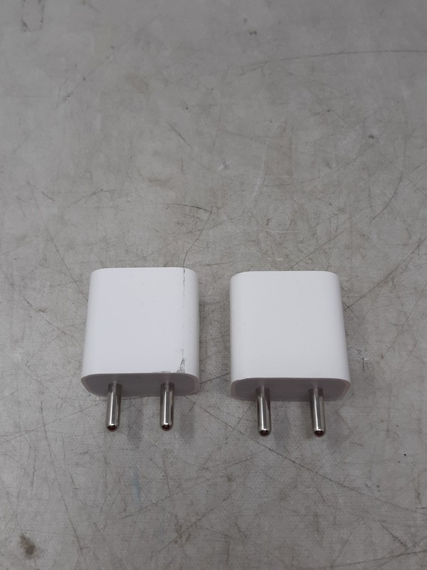 Lot of 2 Apple R-41014800 International AC Power Adapters iPhone Charger A2246