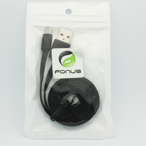 6ft USB Cable MicroUSB Charger Cord Power Wire Sync Flat for Cell Phones gallery