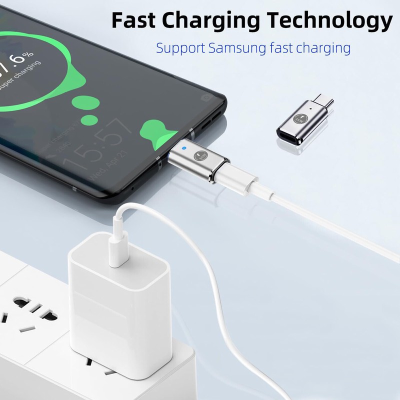 35W USB-C Male to iOS Female Adapter + lanyard For iPhone 15 Pro Max 15 Plus Lot gallery