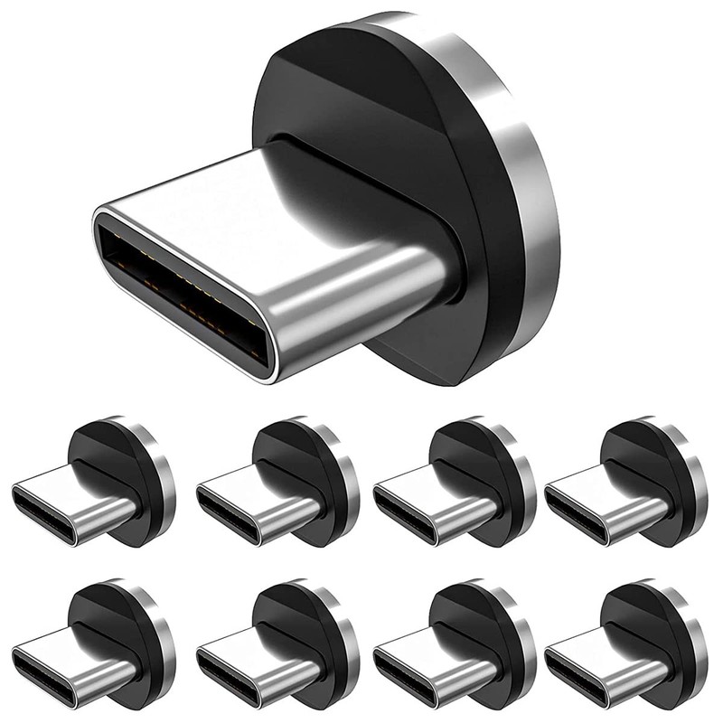 Magnetic Connector Tips Head for Android Devices (9 Pack), Magnetic Cable Ada…