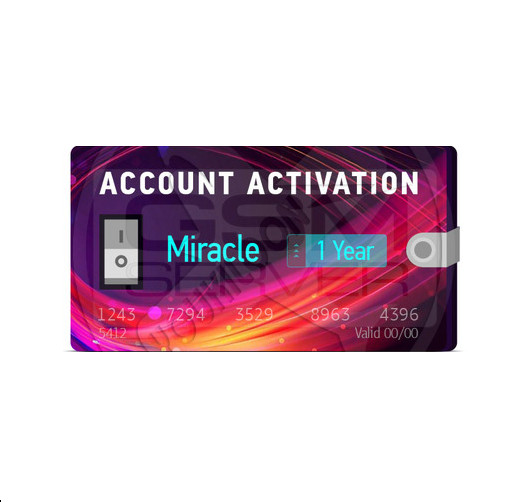 hot Miracle One-Year Account Acti vation Service for Miracle BOX
