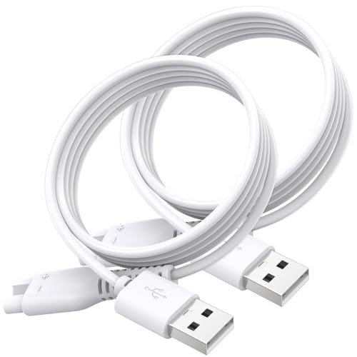2 Pack USB Charging Cord for Flawless Nu Razor, Charger for Finishing Touch