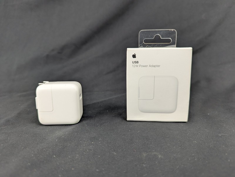 Apple - 12W USB Wall Charger Two Pack One New In Box One USED 2X THE JUICE gallery