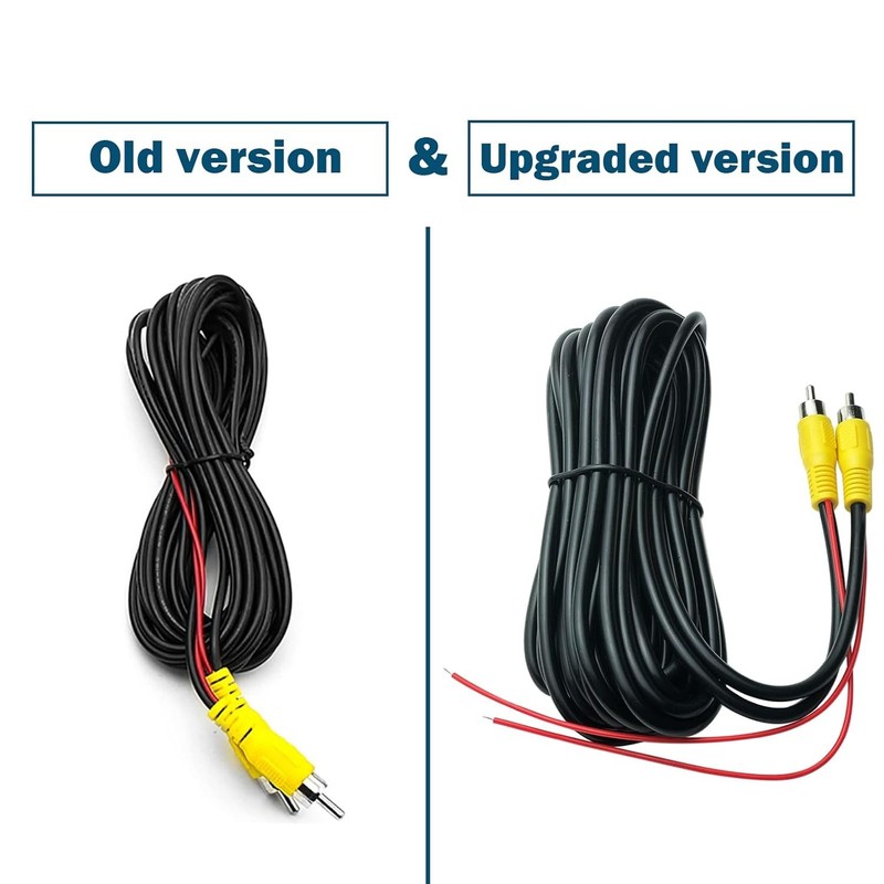 Cable Camara Reversa RCA 20FT Macho a Macho Video Audio Extension Coche gallery