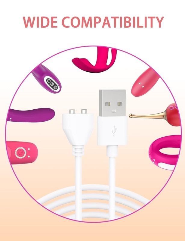 Magnetic USB Charger Cable Replacement - Fast Charging, 10mm - Durable Design gallery